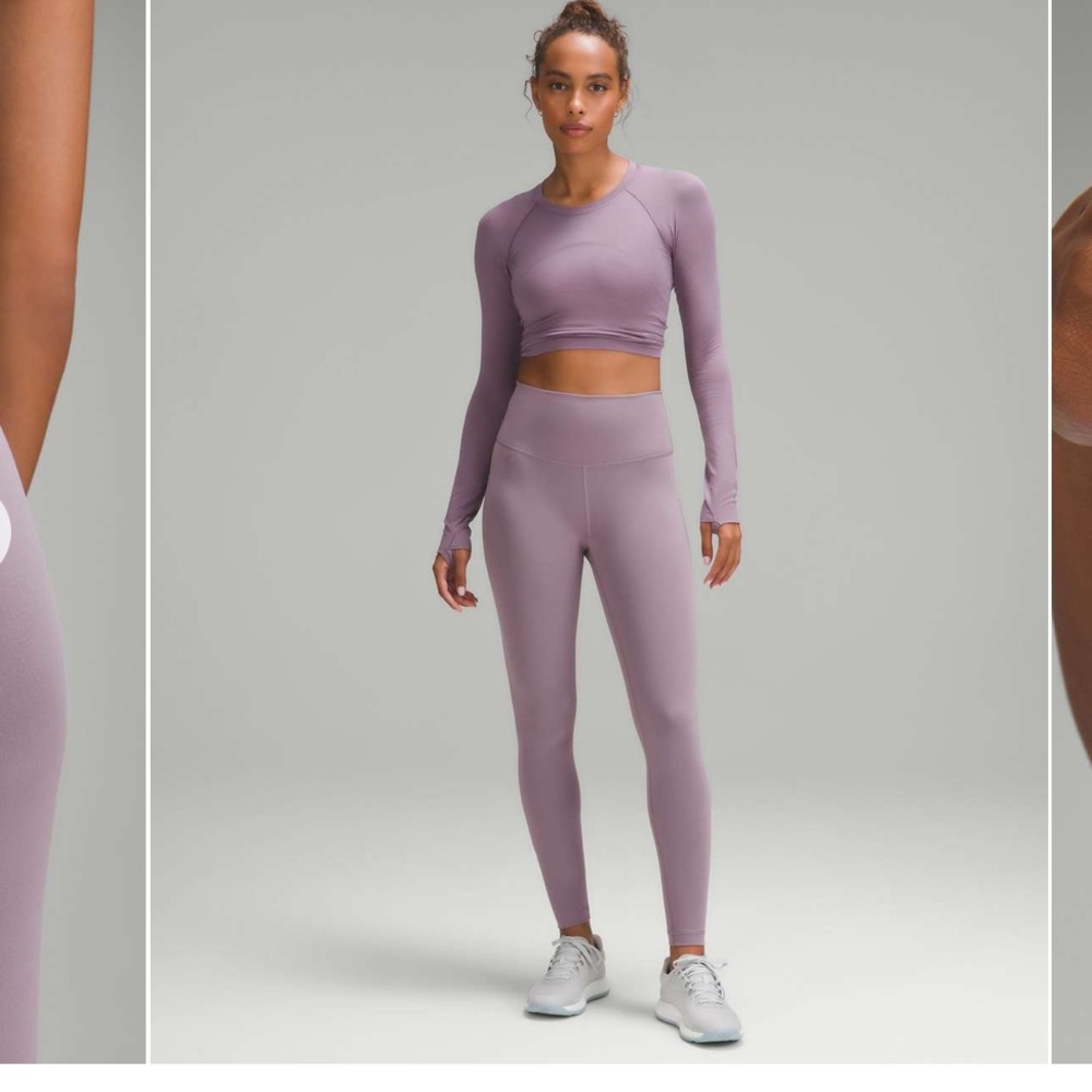 NEW w/o tags 2023 Lululemon Wunder Train High-Rise Tight 28"
Violet Verbena